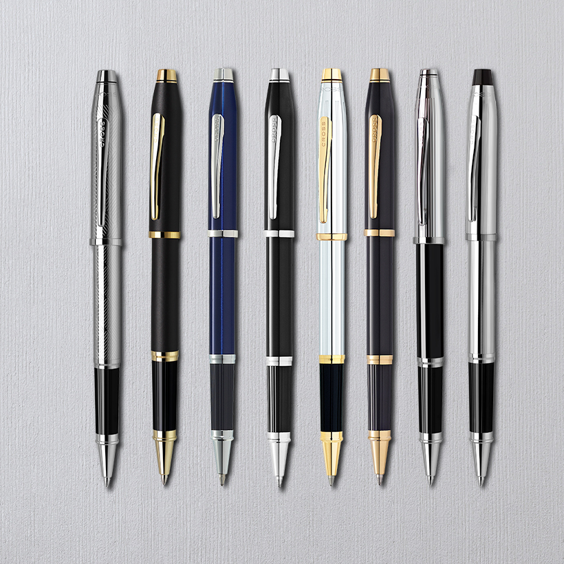 美国CROSS宝珠笔高仕新世纪系列10k金笔送礼水笔商务办公签名笔 - 图0