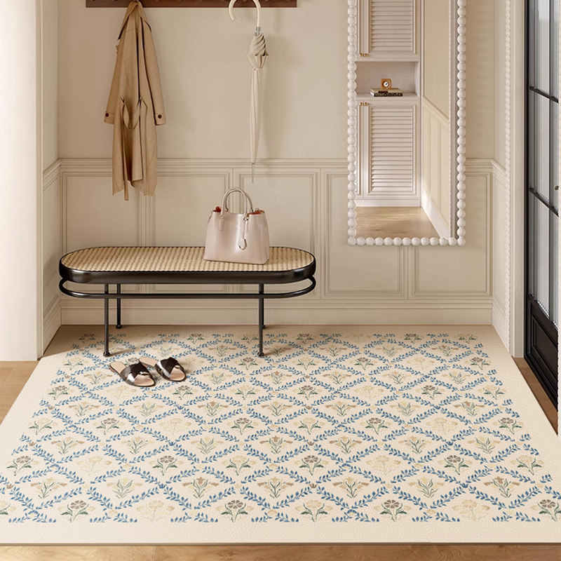 法式莫娣雅致皮革地垫大门防水防油地毯玄关复古门垫防滑脚垫子,淘宝优惠券,粉丝福利购,淘宝优惠卷