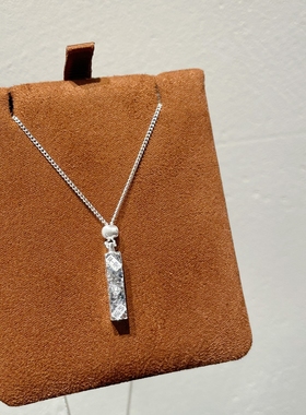 足银999四方来财碎冰冰吉言项链