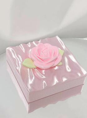 高颜值3D打印装饰开关贴保护套粉色玫瑰开关装饰家用开关面板墙贴