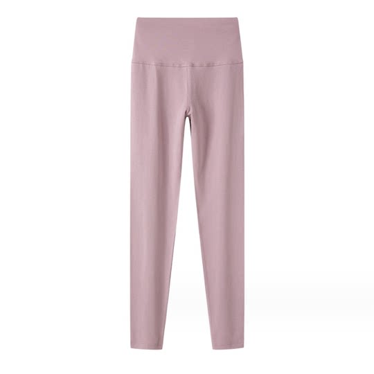 Chan Zhao - Women's thin Xinjiang cotton series pure cotton high-waist elastic cotton pants inner leggings autumn pants cotton thread pants