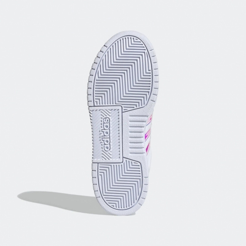 正品Adidas/阿迪达斯百搭简约女子小白鞋运动休闲耐磨板鞋 FY6017 - 图3