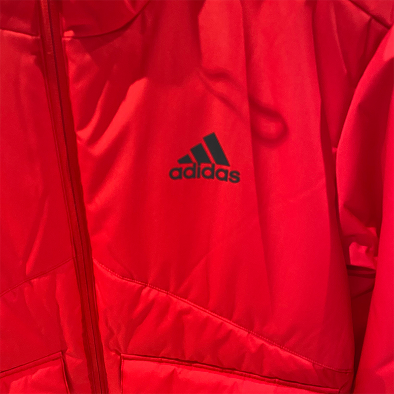 Adidas阿迪达斯棉服男子休闲运动户外保暖棉衣夹克外套H65765 - 图1