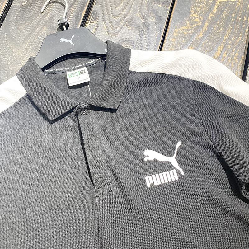 正品PUMA/彪马男装夏款简约运动休闲翻领POLO衫短袖T恤 532290-01-图1