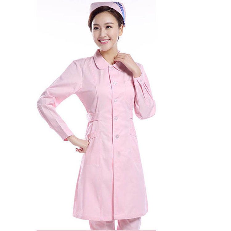 夏季护士服短袖圆领女白大褂长袖厚款工作制服药房美容院西服偏襟,淘宝优惠券,粉丝福利购,淘宝优惠卷
