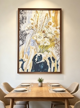 现代简约客厅装饰画沙发背景墙挂画入户玄关挂画餐厅卧室画
