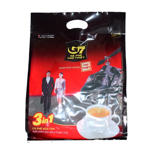 促销正品包邮越南g7咖啡 越南中原G7三合一速溶咖啡16g50包 800克 - 图2
