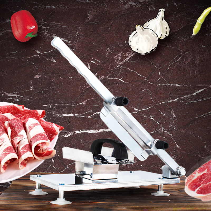 羊肉卷切片机家用手动切年糕刀冻肥牛卷手工切肉商用刨肉切肉神器 - 图1