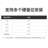 Longshian 4-128 сетевой диск-рекордер 4K Digital Digital Home Definition Home NVR-хозяин.