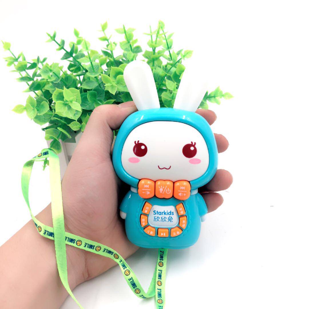 欣欣兔迷你故事机灯光儿歌早教机益智婴儿童宝