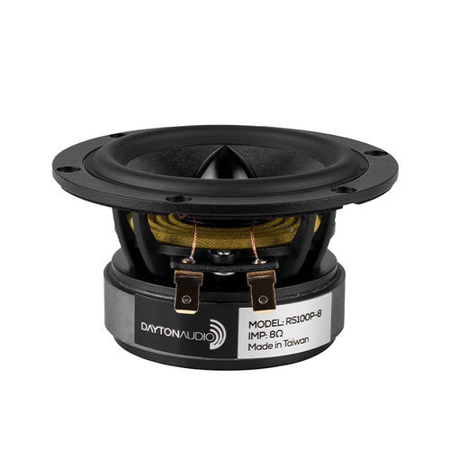 美国Dayton达通 RS100P-8 4英寸中低音喇叭HIFI音响家庭发烧音箱 - 图3