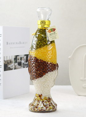 五谷丰登玻璃吧台自助餐厅摆件