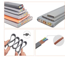 Flat lift accompanying cable TVVB3 * 2 5 square wagon Lifting mobile cable TVVB3 Core X2 5