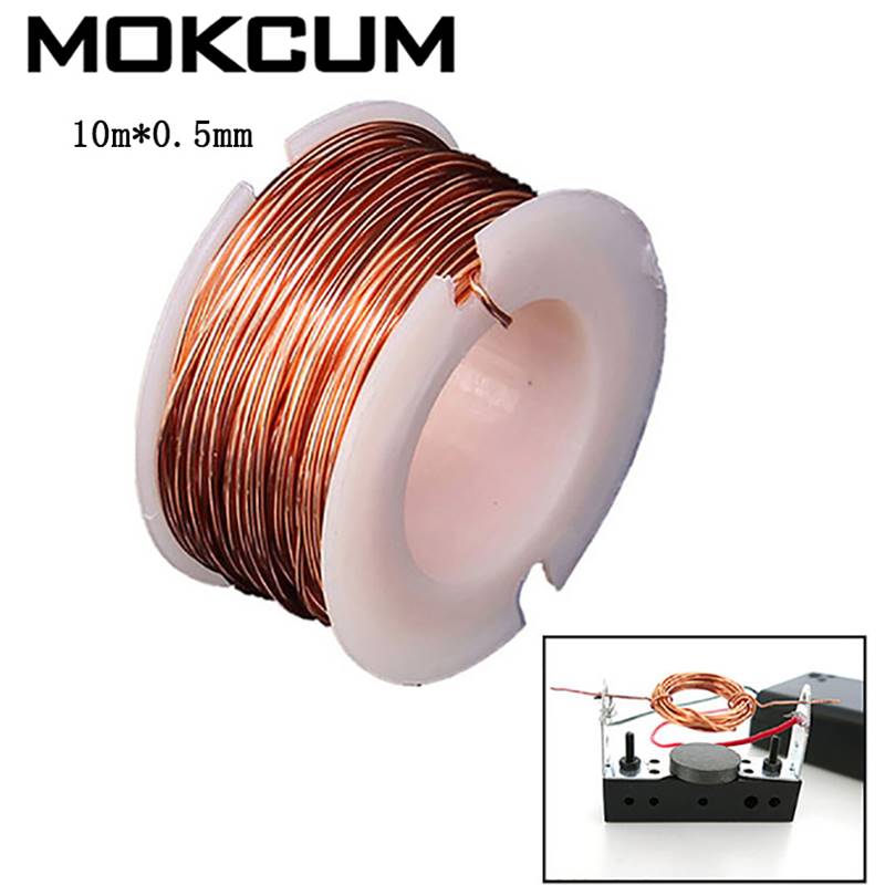 10m 0.5mm Enameled Copper Wire Magnet Wire Magnetic Coil Wi - 图0
