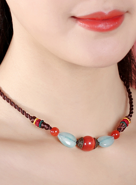 民族风短款大方百搭颈链脖子饰品