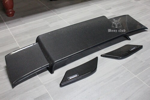 新款大G级 W464 G350 G500 G550 G63 改装 Bra*us 碳纤 尾翼 - 图3