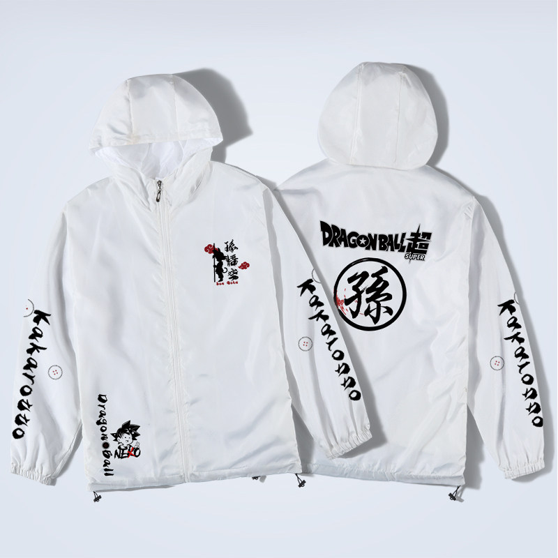 七龙珠超动漫薄款孙悟空赛亚人卫衣 劲魔豹卫衣