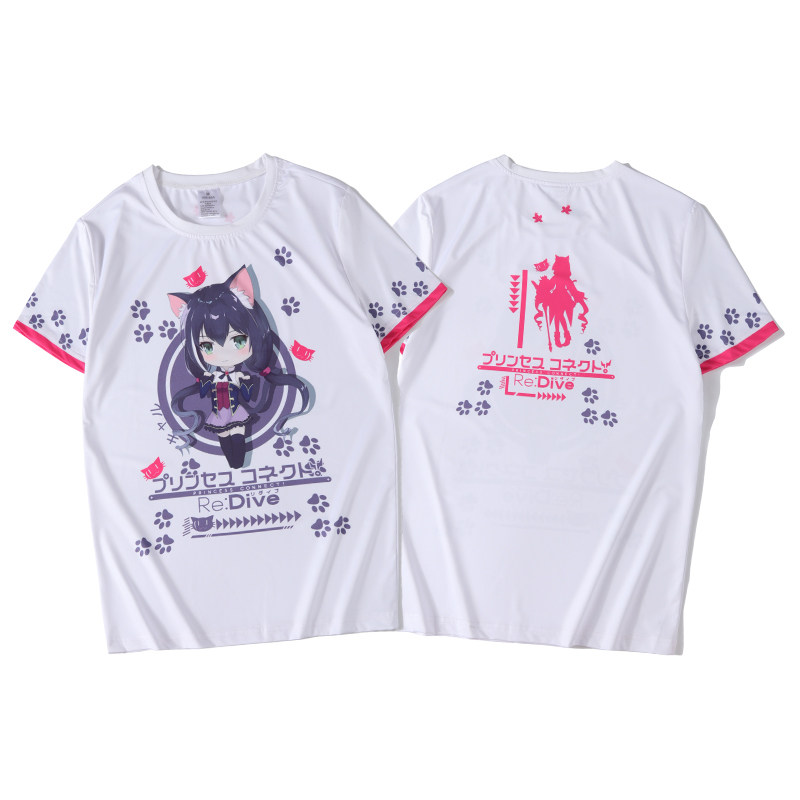 公主连接动漫可可萝凯露二次元 t恤 劲魔豹T恤