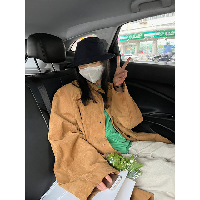 ເສື້ອຢືດ suede ວ່າງ retro ວ່າງ
