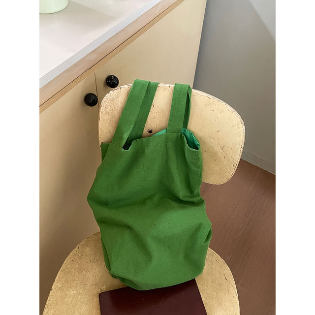 Niche Cousin Retro Green Cloth Belt Bag, Super Practical ແລະ Super Pack