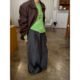 Niche Cousin 2026 Loose Fit Scimitar Pants Slimming and Taller Versatile Casual Pants Trousers