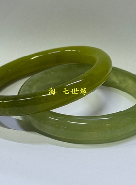 小口径岫玉手镯宝宝镯合集