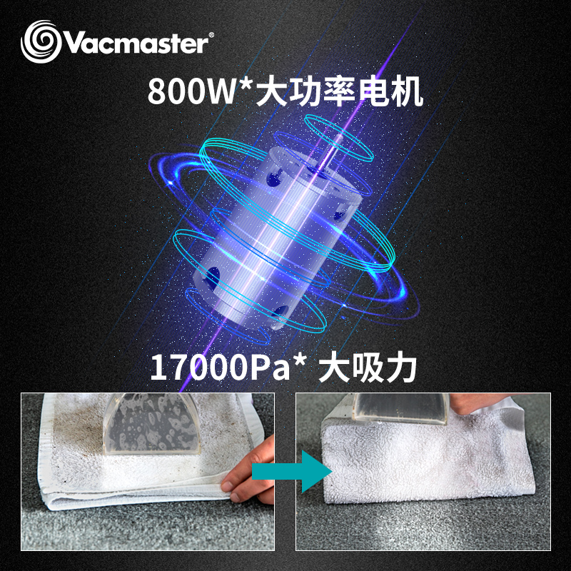 【官翻正品】卫玛仕官翻机布艺沙发清洁机喷抽吸一体强免拆洗地毯 - 图2