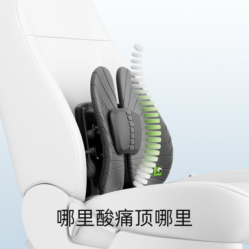 米乔汽车腰靠垫腰垫座椅靠背腰托驾驶开车护腰神器车载腰靠垫,淘宝优惠券,粉丝福利购,淘宝优惠卷