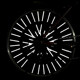 Mountain bike high-gloss reflective strips rim decorative strips