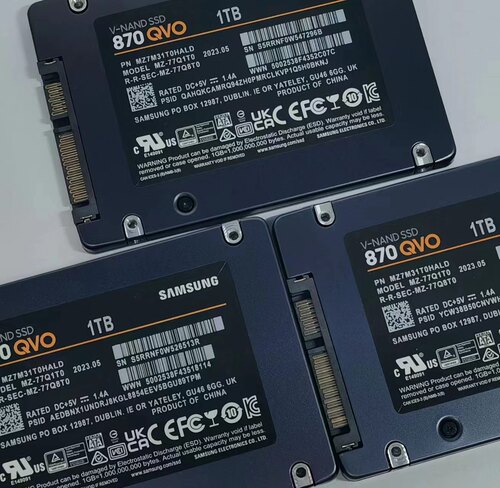 Samsung/三星 870 QVO 4TB 2T 1T 固态硬盘 SATA3笔记本台式机SSD - 图2