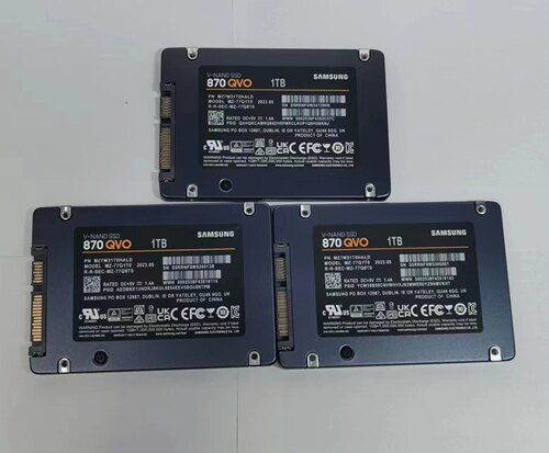Samsung/三星 870 QVO 4TB 2T 1T 固态硬盘 SATA3笔记本台式机SSD - 图1