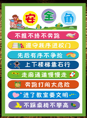 情绪管理文化墙贴纸心理咨询辅导室布置角健康心灵驿站装饰画挂图