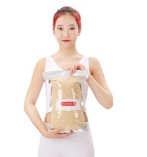 艾绒十年陈黄金艾绒蕲艾散装艾草绒家用美容院专用纯艾灸绒包正品 - 图3
