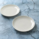 Underglaze colored dish, a shallow dish that is easy to use for home