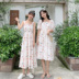 Mẫu đầu thu 2019 phụ nữ mới đầu thu nhỏ lưới đỏ đôi nhỏ với cổng gió gió - váy đầm chân váy da váy đầm