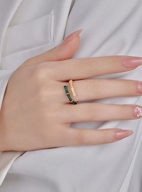 安卡拉红滴油锆石转运竹节开口