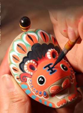 吉兔坊兔爷十二生肖马年祝福礼物