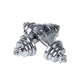 Solid pure steel electroplated dumbbell fitness men's barbell adjustable student home use a pair of strength women's weight loss equipment