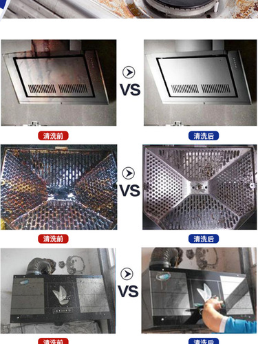 10瓶更实惠芭奇熊油污净油烟机厨房清洗剂去重油污渍除油剂油烟净