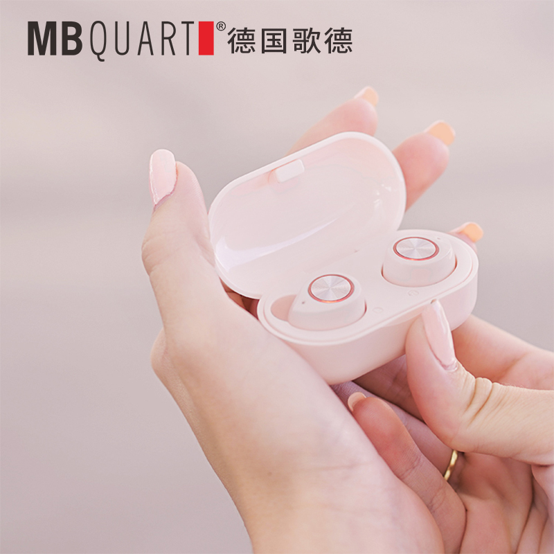 新品MBQUART德国歌德MB20C降噪无线蓝牙耳机单双耳隐形小型入耳式 - 图2