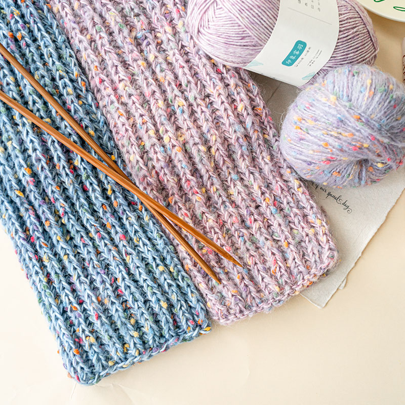 趣织社彩虹糖围巾手工diy编织材料包中粗毛线自织送男女友礼物_趣织社_服饰配件/皮带/帽子/围巾-第2张图片-提都小院 趣织社彩虹糖围巾手工diy编织材料包中粗毛线自织送男女友礼物_趣织社_服饰配件/皮带/帽子/围巾-第2张图片-提都小院