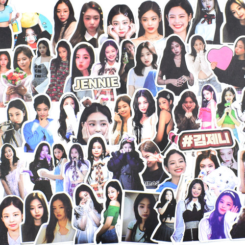 BLACKPINK贴纸jennie rose jisoo lisa明星周边手机壳diy手账贴画 - 图1