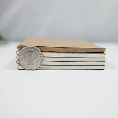 Карманный блокнот для путешествий, кожаный ноутбук, отрывной лист