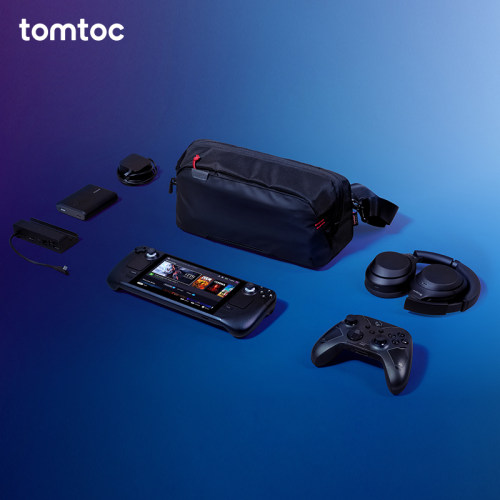tomtoc Xbox ROG Ally X掌机收纳斜挎包ROG掌机Switch 2收纳包NS2配件Steam Deck保护套拯救者LEGION GO G47 - 图3