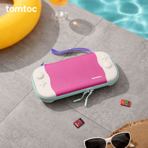 tomtoc Switch 2收纳包任天堂掌机收纳保护套保护壳NS2配件硬壳便携超薄收纳包雪糕系列G05 - 图2