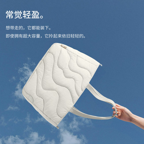 tomtoc托特包女电脑包2025新款大容量单肩包手提包轻便通勤包T38 - 图1