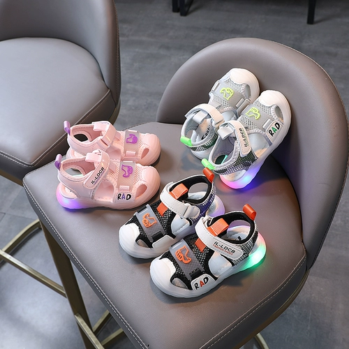 Детские сандалии для мальчиков, туфли, детская летняя пляжная обувь, 1-5 лет, 2022