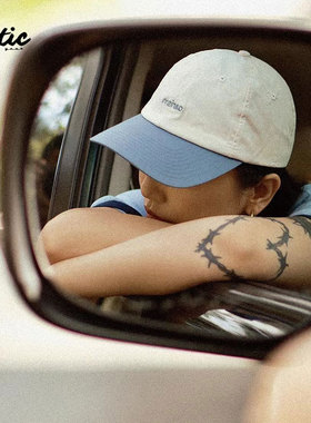 xotic官方联名拼色鸭舌帽夏季