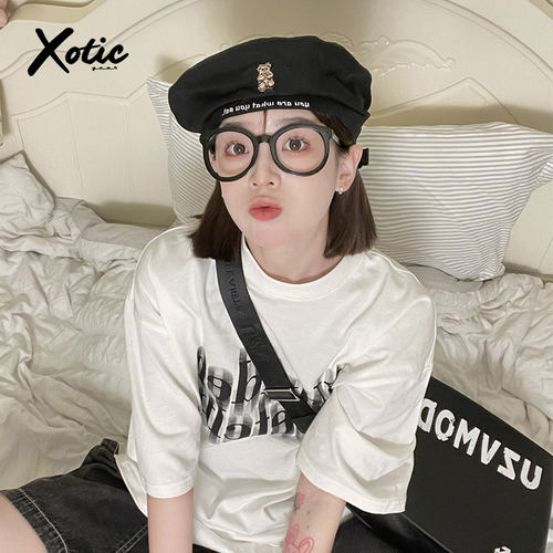 Xotic官方 慵懒小熊贝雷帽秋冬文艺可调节户外防晒八角画家帽男女 - 图2