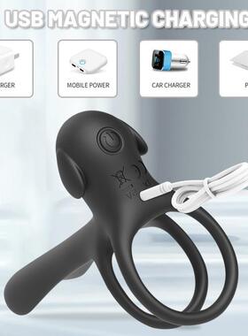 Couple Vibrator With Cock Penis Ring Gspot sex toys for men